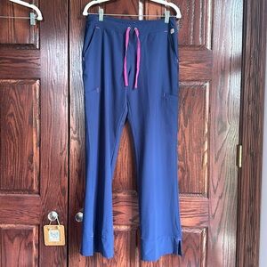 Navy Blue EUC Scrub Stretchy Soft Pants Size Small